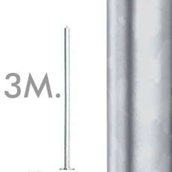 Columna URBAN Galvanizada -  3 metros  - 4 metros