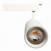 Foco LED 30W VAASA Blanco Carril Monofásico CRI +90 CCT