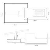 Solar LED 60W Luminaire ECO SANANProgrammable