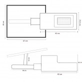 LED Straßenleuchte ECO SOLAR 200W  SANAN Programmierbar