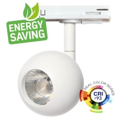 Foco LED 10W FENIX Blanco Carril Monofásico CRI+93