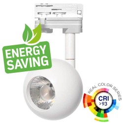 Foco LED 10W FENIX Branco - Calha Trifásico CRI+93