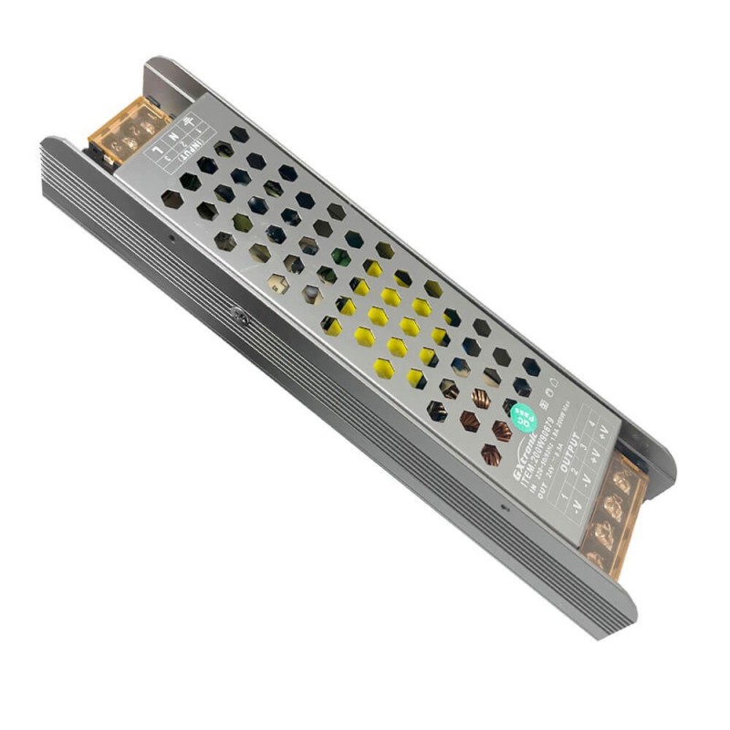 Alimentation 24V 200W 8.33A - Aluminium IP20