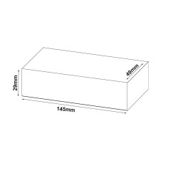 Fonte de alimentação 24V 100W 4.16A - Alumínio IP20