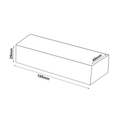 Fonte de alimentação 24V 200W 8.33A - Alumínio IP20