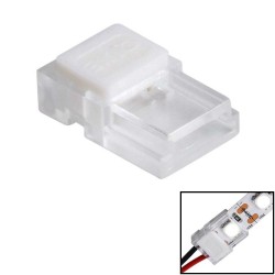 Conector  para tiras LED COB + SMD - 8mm - IP20