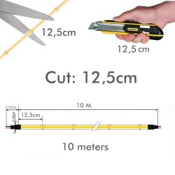 Fita LED COB 220V | 640 LED/m | 10m | FLIP CHIP | 1650Lm |15W/M | CRI90 | IP20