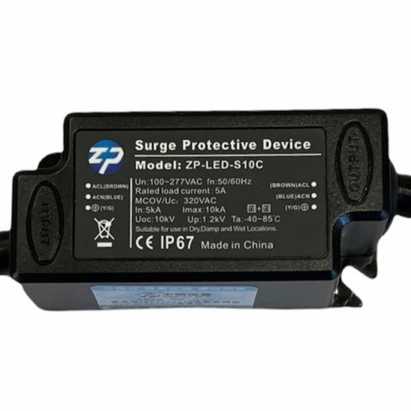 Surge Protector of up to 10Kv - Series mounting
