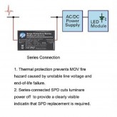 Proteção contra sobretensão até 10Kv- Montagem em Série