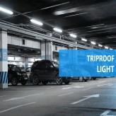 Regua Estanca LED integrado 40W Philips Driver - CCT - 120cm