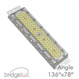 50W Module LED MAGNUM Bridgelux 136ºx78º + Steel Plate