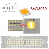 50W Module LED MAGNUM Bridgelux 136ºx78º + Steel Plate