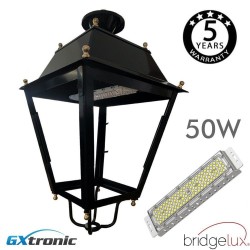 Farola LED Villa Acero 40W-50W -  Acero