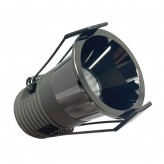 LED Strahler Downlight  LED 6W Bridgelux Chip  -  40° - UGR11