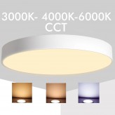 60W LED Ceiling Light Surface - UGR21 - Ø60cm- CCT - SELECTABLE COLOR
