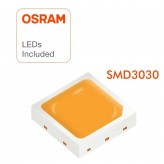 Downlight LED 8W  Carre OSRAM Chip 3030 - 24º -UGR17 150lm/W