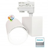 Foco LED 40W MADRID Blanco PHILIPS Driver Carril Trifásico CRI+98