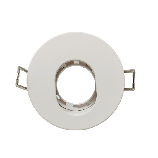 Aro Redondo Orientable para dicroica LED GU10 MR16 - Ø85mm - Aluminio