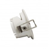 Aro Redondo Orientable para dicroica LED GU10 MR16 - Ø85mm - Aluminio