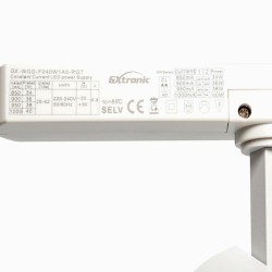 Foco LED 40W -34W FARUM Branco Calha Monofásico- - Cor Profissional 98 - UGR13