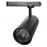 Spot LED 40W - 34W - FARUM - Rail Monophasé Blanc - Couleur Professionnelle CRI+92 - UGR13