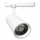 Spot LED 440W - 34W - FARUM - Rail Monophasé Blanc - Couleur Professionnelle 98 - UGR13