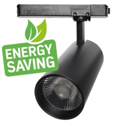 Foco LED 40W -34W FARUM Branco Calha Monofásico- - Cor Profissional CRI+92 - UGR13