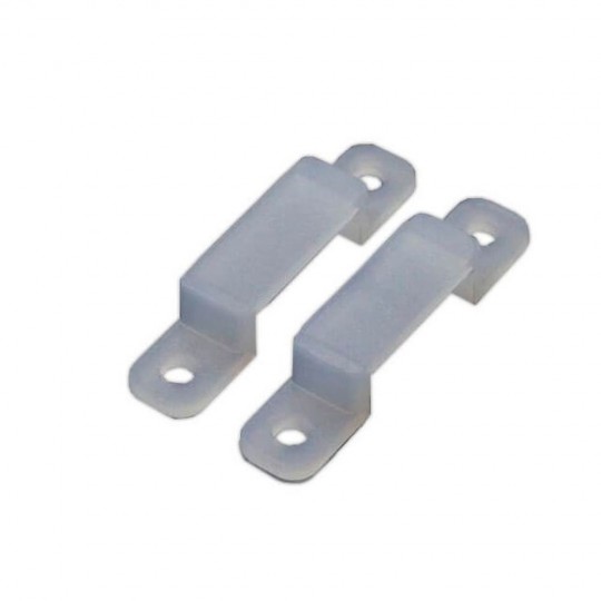 Clamping clips for LED strips