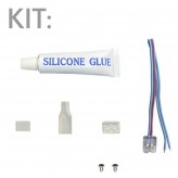 NEON Slim Silicone Profil de LED pour PCB - 10mm