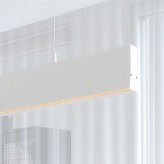 Lámpara Lineal Colgante LED - LOLA Blanco - 0.5m - 1m - 1,5m - 2m