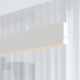 Lampe Linéaire Suspension LED - LOLA Blanc - 0,5m - 1m - 1,5m - 2m