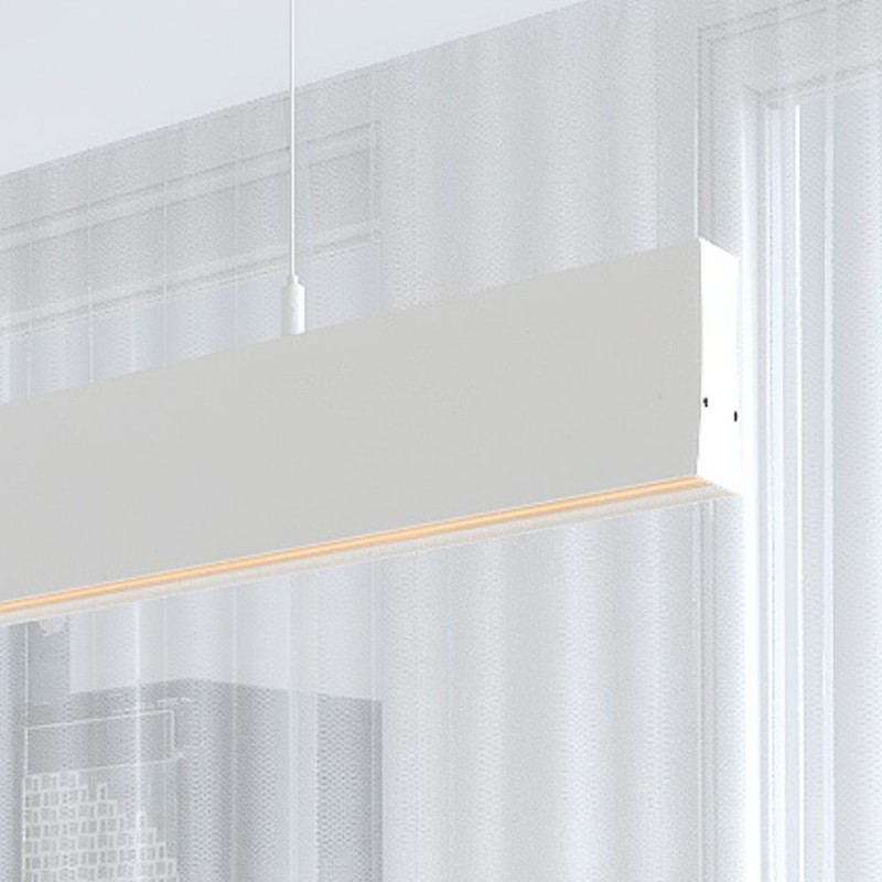 Lámpara Lineal Colgante LED - LOLA Blanco - 0.5m - 1m - 1,5m - 2m
