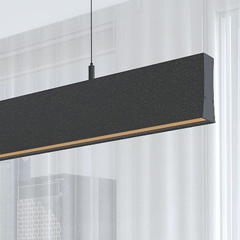 Linear Lamp Pendant LED - LOLA Black - 0.5m - 1m - 1.5m - 2m