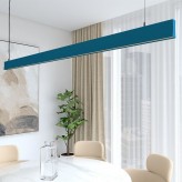 Lampe Linéaire Suspension LED - Bleu azur - 0,5m - 1m - 1,5m - 2m