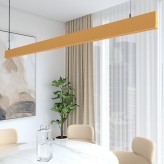 Linear Lamp Pendant LED - LOLA stone gray - 0.5m - 1m - 1.5m - 2m