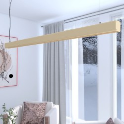 Linear Lamp Pendant LED - ANTHONY ivory - 0.5m - 1m - 1.5m - 2m