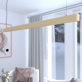 Lampe Linéaire Suspension LED - ANTOINE Ivoire - 0,5m - 1m - 1,5m - 2m