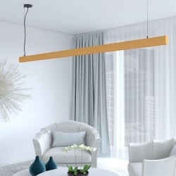 Linear Lamp Pendant LED - RICHARD Pastel yellow - 0.5m - 1m - 1.5m - 2m