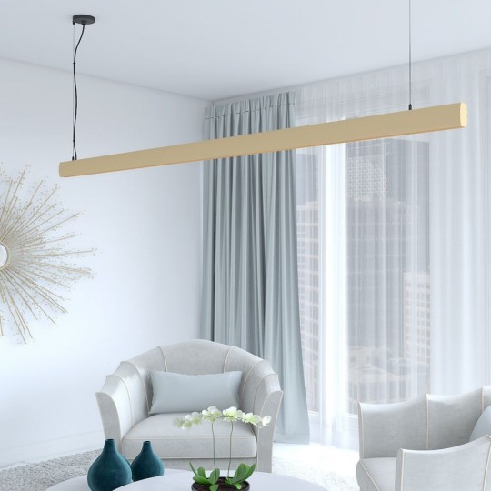 Linear Lamp Pendant LED - RICHARD Ivory - 0.5m - 1m - 1.5m - 2m