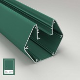 Lâmpada Linear Pendente LED - PACO Verde pátina- 0,5m - 1m - 1,5m - 2m