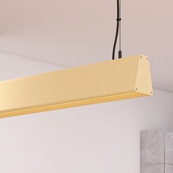 Linear Lamp Pendant LED - CARMEN tomato red- 0.5m - 1m - 1.5m - 2m