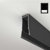 Linear LED Batten - LOLA black - 0.5m - 1m - 1.5m - 2m