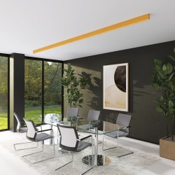 Linear LED Batten - LOLA pastel yellow- 0.5m - 1m - 1.5m - 2m