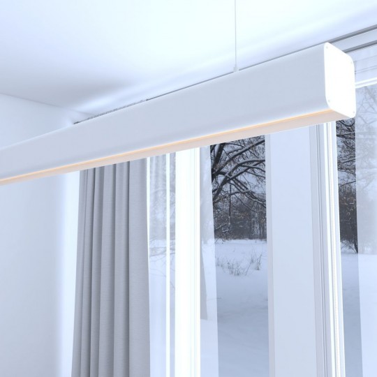 Lâmpada Linear Pendente LED - ANTONIO Branco - 0,5m - 1m - 1,5m - 2m