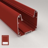 Linear LED Batten - ANTHONY tomato red- 0.5m - 1m - 1.5m - 2m