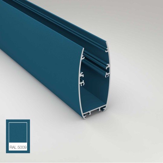 Régua Linear LED - RICARDO Azul azure- 0,5m - 1m - 1,5m - 2m