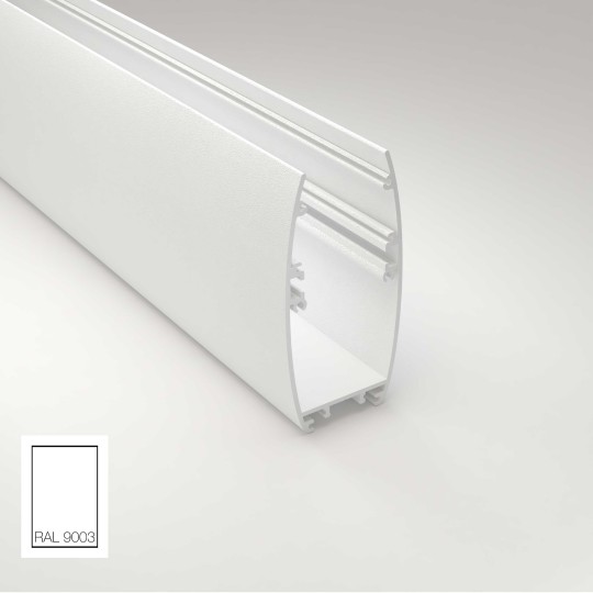 Régua Linear LED - RICARDO Branco - 0,5m - 1m - 1,5m - 2m