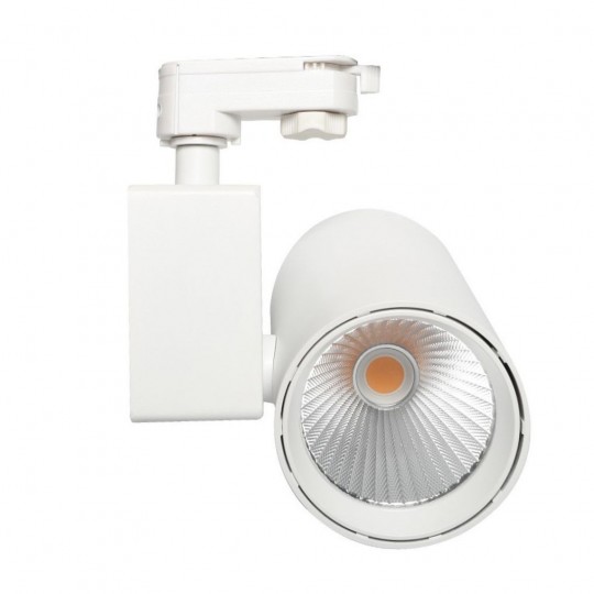 Foco LED 40W MADRID Branco PHILIPS Driver Calha Monofásico ESPECIAL PARA ALIMENTAÇÃO