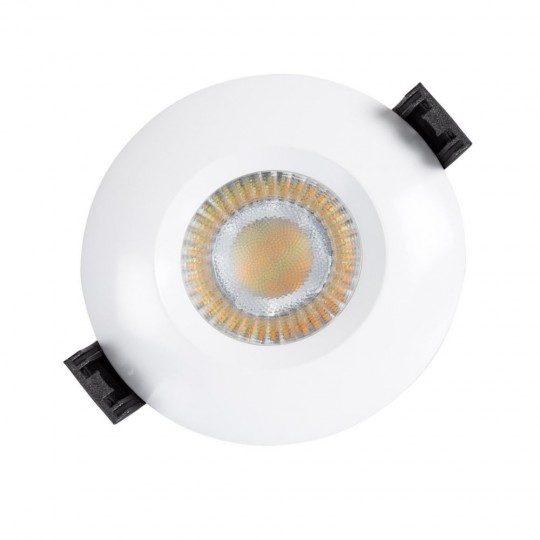 Downlight LED 8W - IP65 - Dimmable - Blanc Circulaire - CCT - Spécial Salles de Bains - Extérieur