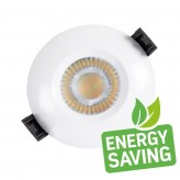 Encastrável LED 8W - IP65 - Regulável - Circular Branco - CCT- Especial Banheiros - Exterior